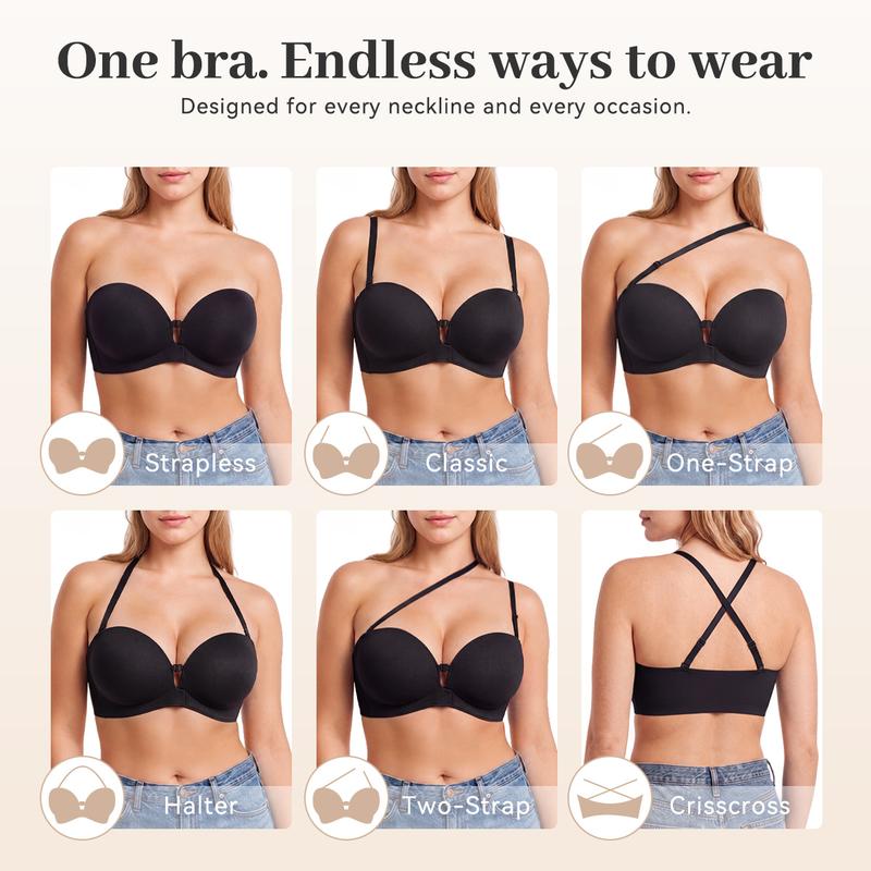 NacoVela StayPut Strapless Bra