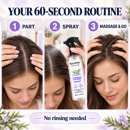 NacoVela®   Rosemary Hair Fragrance Spray