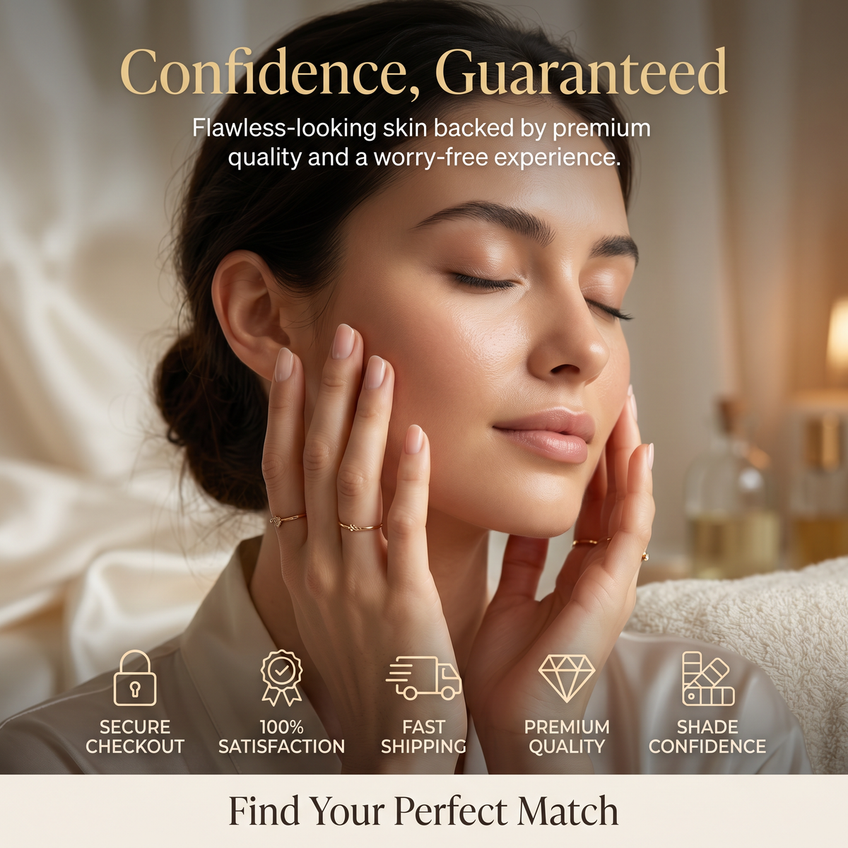 NacoVela Body Veil™  Waterproof Body Perfector