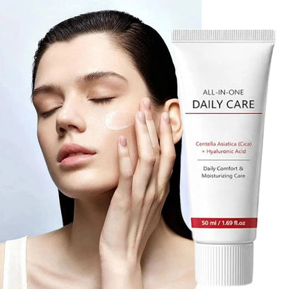 Centella Soothing Cream Face Moisturiser With Centella Asiatica, Fast-Absorbing & Nourishing Hydrating Face Cream Skin Care 50ml