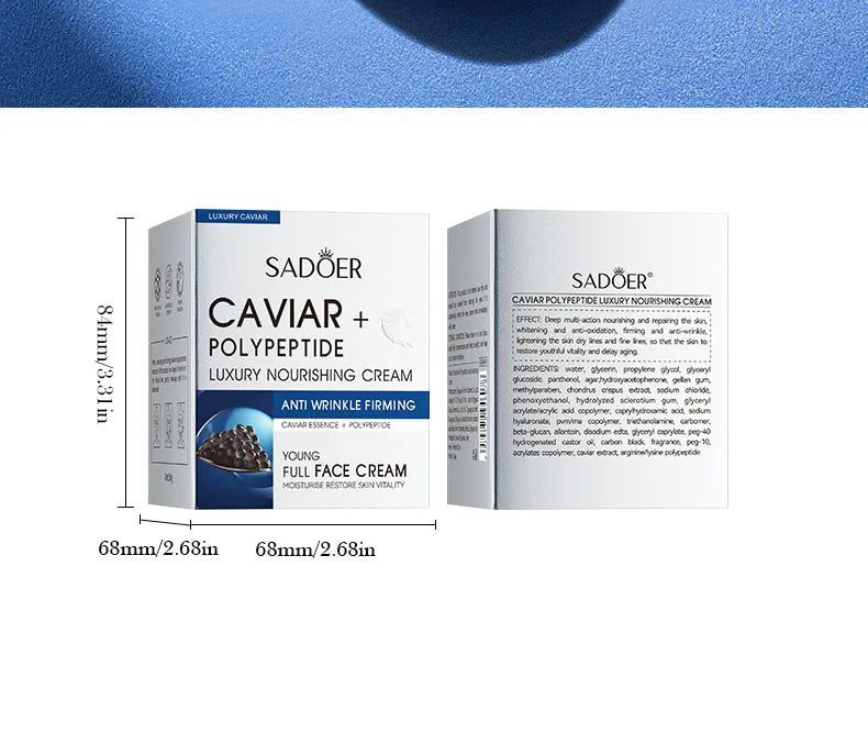 Anti-Wrinkle Face Cream Collagen Pearl Firming Lift Fade.