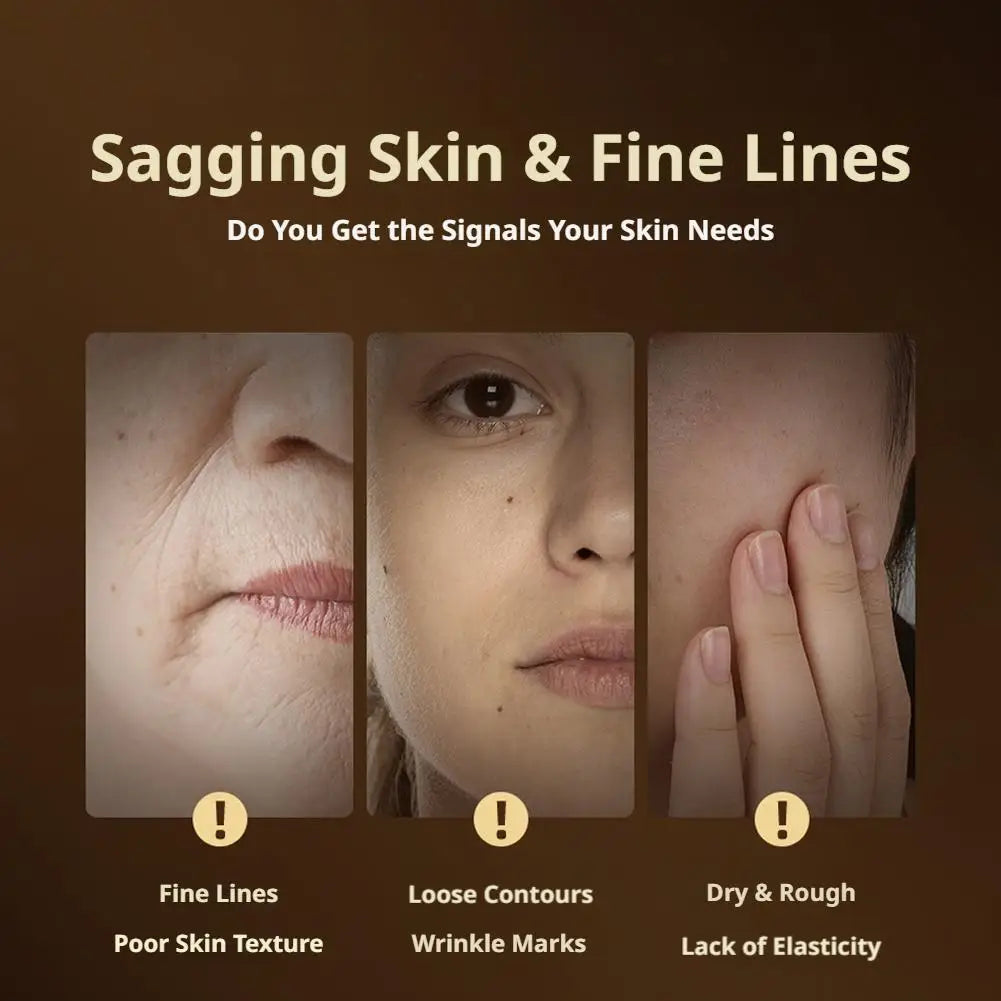 MERcilen Anti-Aging Gold Collagen Cream Wrinkle Firming Hydrating Moisturizing Nourishing Repairing Daily Skin Care