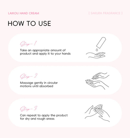 7pcs Collagen Sakura Hand Cream Skin Soften Nourish Care Deep Cracked Repair Beauty Products Girl Moisturizing Hand Skin