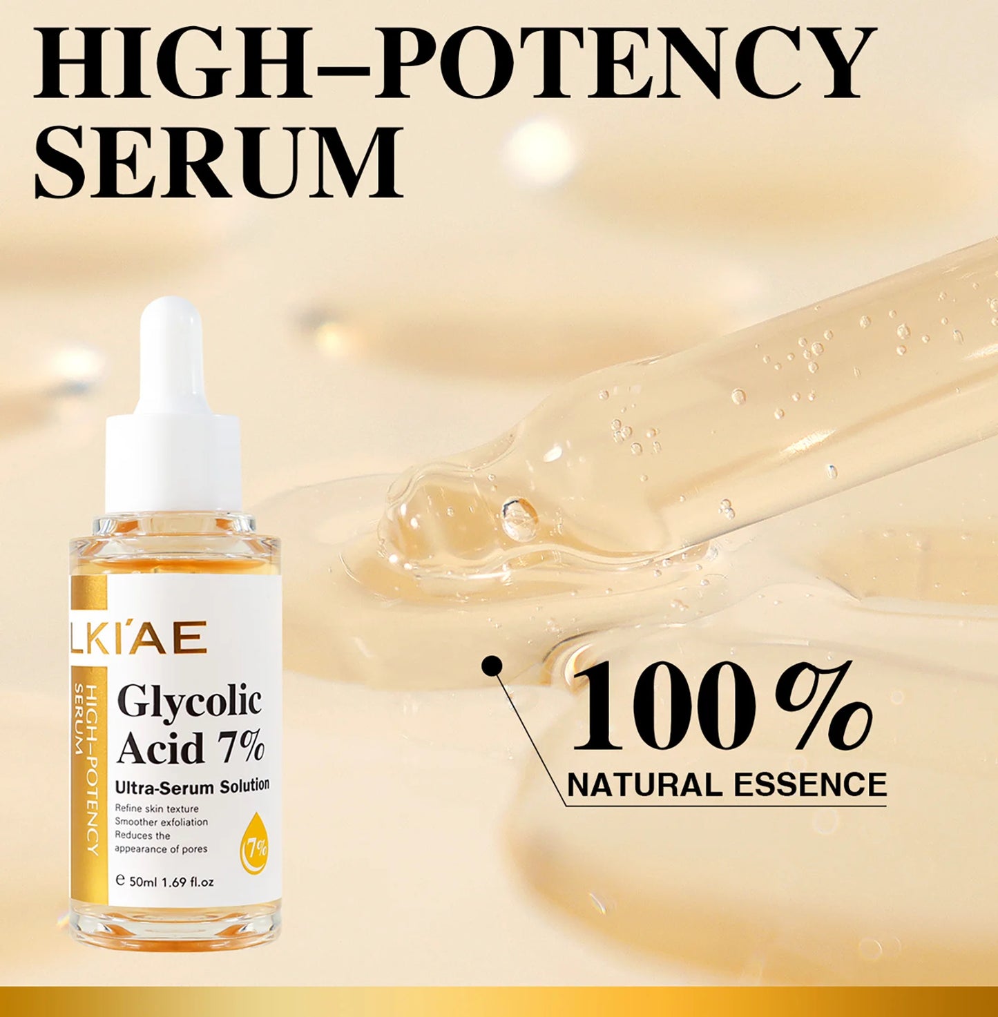 LKIAE Skin Brightener Set, Lightening, Hydration, Clean Stains, Remove Acne, Fine Lines, With Fruit Acid, Centella Asiatica