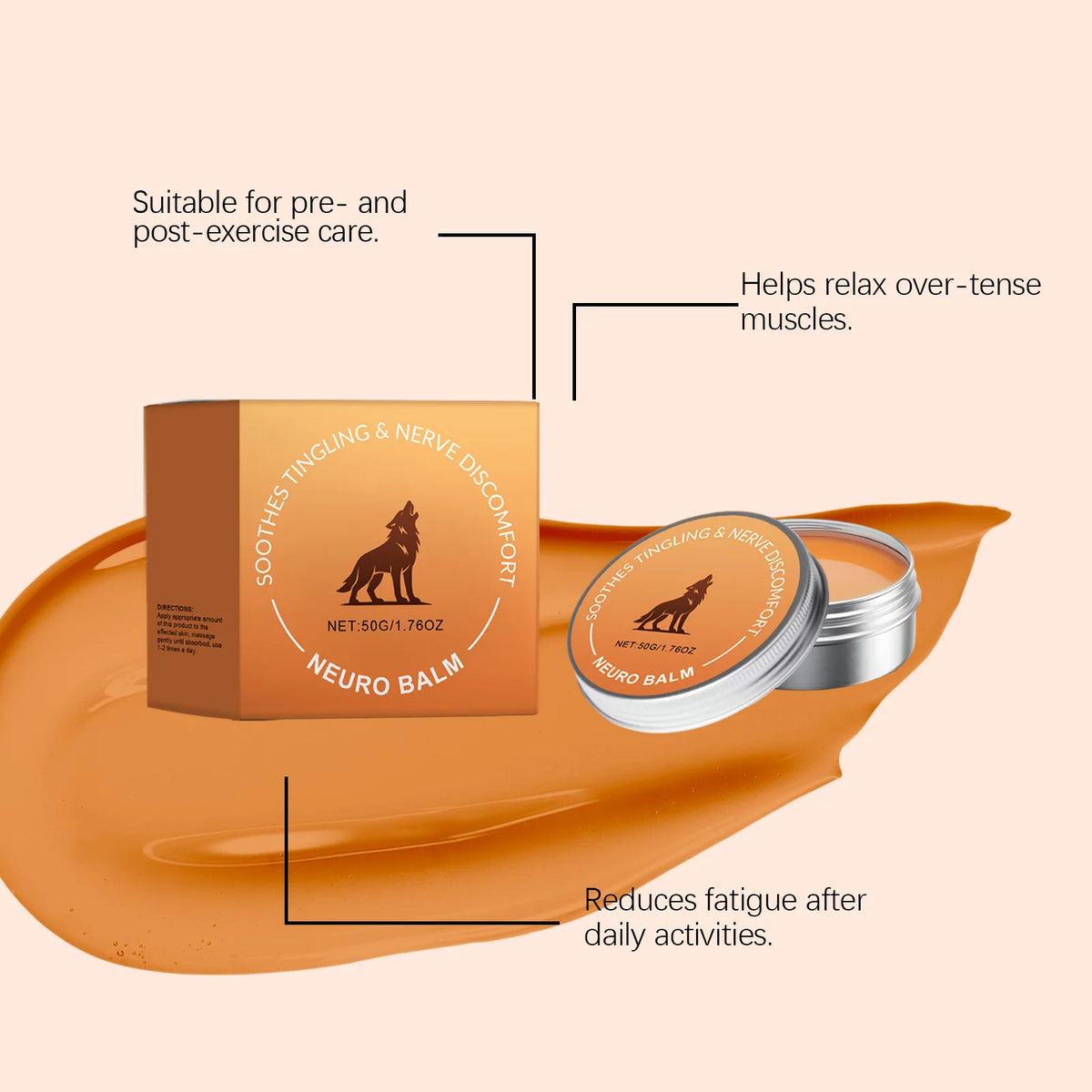Body care cream, gentle formula, care for the skin, comfortable joints, daily external application, absorption massage cream