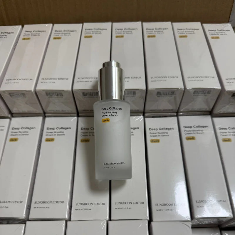 Silk Collagen Peptide Ampoule Serum Korean Care Set Deep Collagen Moisturizer Serum Retinol Power Capsule Cream Women Face Care