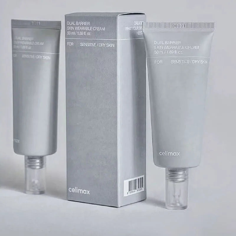 New Celimax Double Barrier Repair Cream 50ml Barrier-Soothing Toner 150ml Deep Moisturizing Refreshing Face Skin Care Products