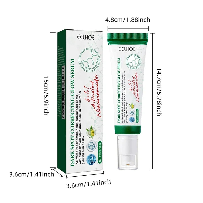 Niacinamide Skin Renewal Serum Evens Skin Texture Korean Skincare Repairs Imperfection Enhances Skin Radiance Face Cream 40/50ml