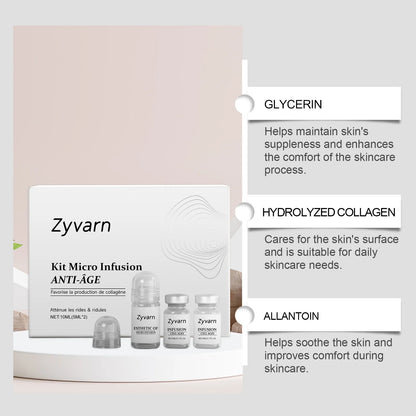 0.25mm Microneedle Skin Care Kit Day cream Night cream Seasonal Transition Repair Moisturizing Without Greasiness Anti-Dryness