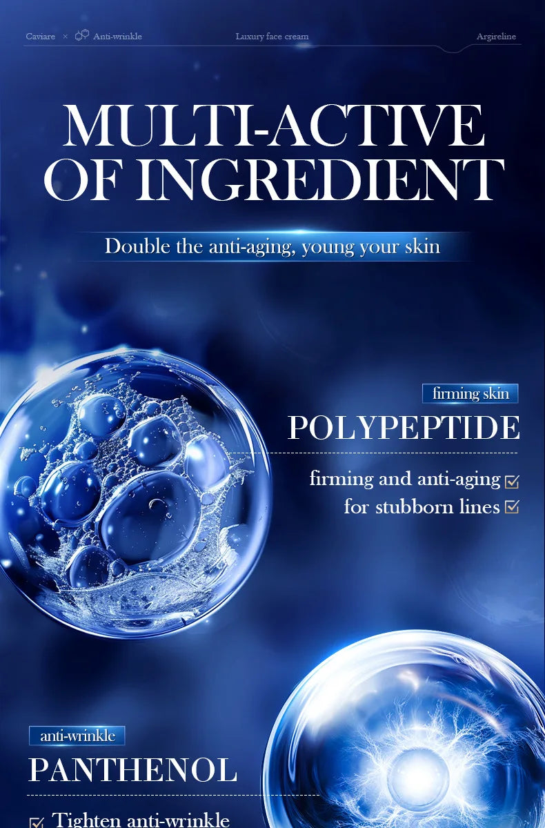 Anti-Wrinkle Face Cream Collagen Pearl Firming Lift Fade.