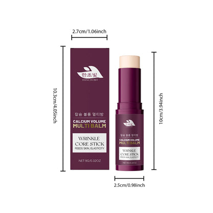 Cemenrete Calcium Multi Balm Hydrating Face And Body Moisturizer Stick For Dry Skin Deeply Hydrates Anti-Aging Daily Skincare