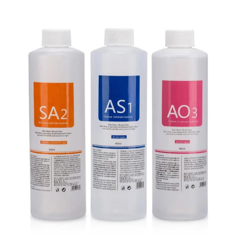 Facial Skincare Face Serum AS1 SA2 AO3 Aqua Peel Solution.
