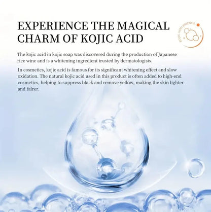 100g Kojic Acid Soap with Vitamin C,Turmeric, Retinol, Shea Butter, Vitamin E, Kojic Acid for Clean and Nourish The Skins