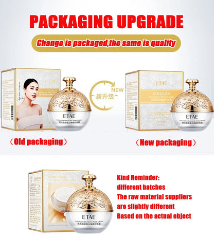Anti-Wrinkle Face Cream Collagen Pearl Firming Lift Fade.