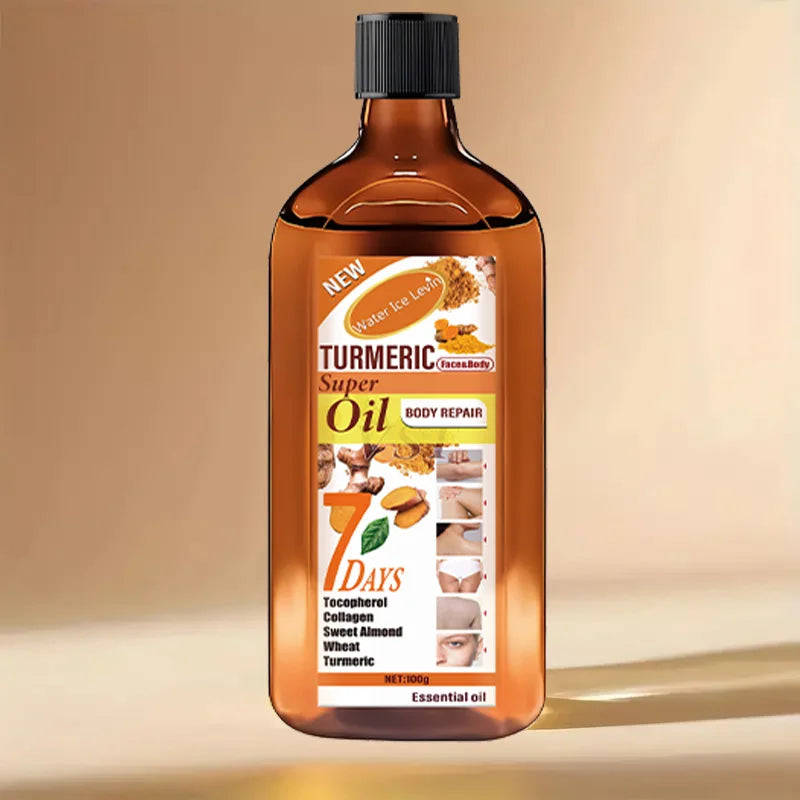 Turmeric Skincare Essential Oil, with Moisturizing and Brightening Effects, Is Gentle.