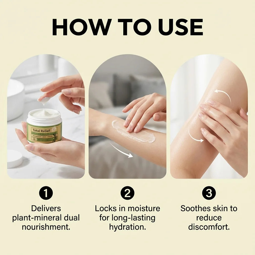 Body Care Cream - Gentle Natural Skin Care, Plant Extract Infused.