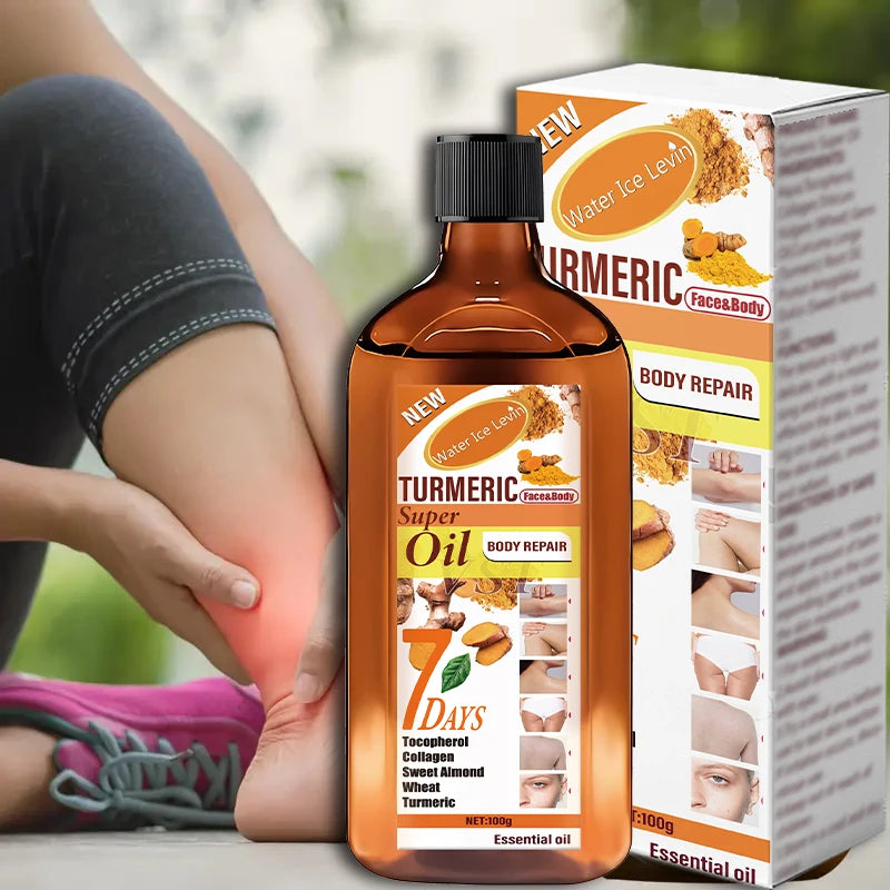 Turmeric Skincare Essential Oil, with Moisturizing and Brightening Effects, Is Gentle.