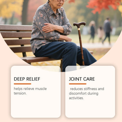 Body care cream, gentle formula, care for the skin, comfortable joints, daily external application, absorption massage cream