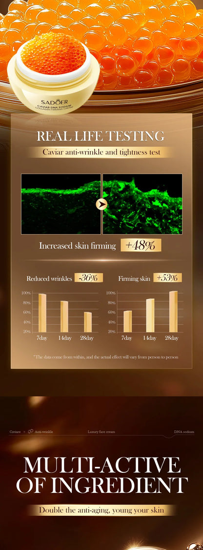 Anti-Wrinkle Face Cream Collagen Pearl Firming Lift Fade.