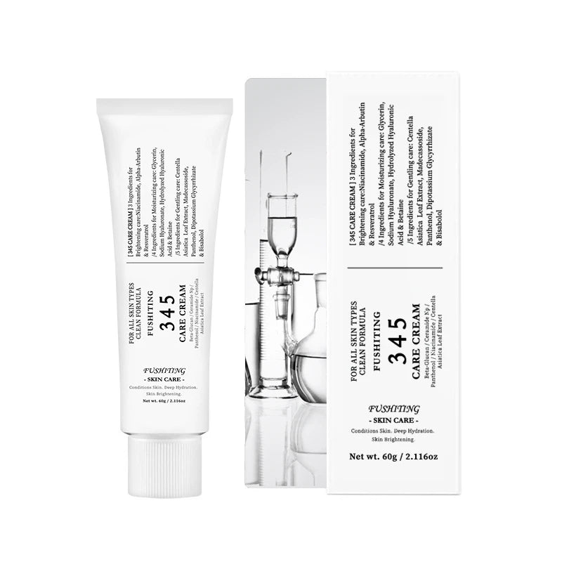 Korean 345 Face Cream Gentle Repairing Moisturizing Face Cream Strengthens Skin Barrier Effectively Improves Skin Imperfections