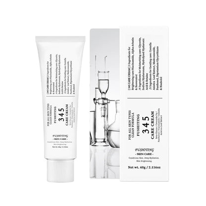 Korean 345 Face Cream Gentle Repairing Moisturizing Face Cream Strengthens Skin Barrier Effectively Improves Skin Imperfections