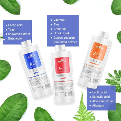 Facial Skincare Face Serum AS1 SA2 AO3 Aqua Peel Solution.