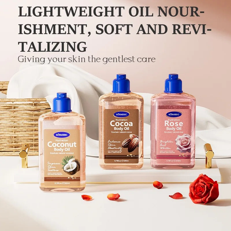 New Body Care Oil  Brightens Skin  Suitable for all skin types.
