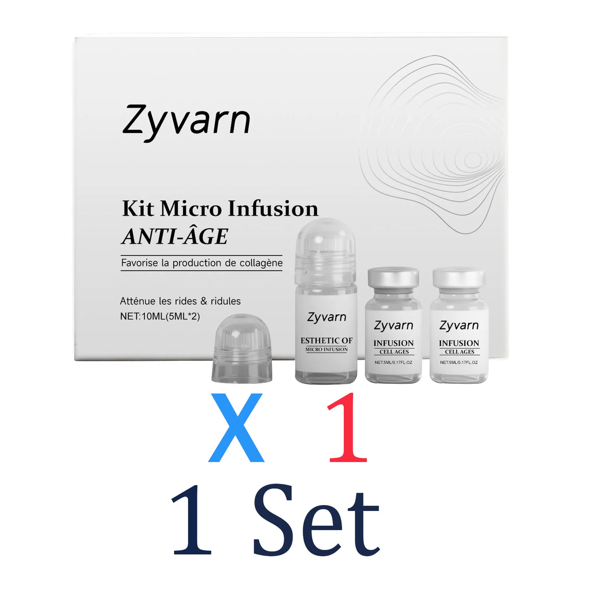 0.25mm Microneedle Skin Care Kit Day cream Night cream Seasonal Transition Repair Moisturizing Without Greasiness Anti-Dryness