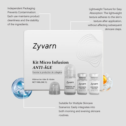 0.25mm Microneedle Skin Care Kit Day cream Night cream Seasonal Transition Repair Moisturizing Without Greasiness Anti-Dryness