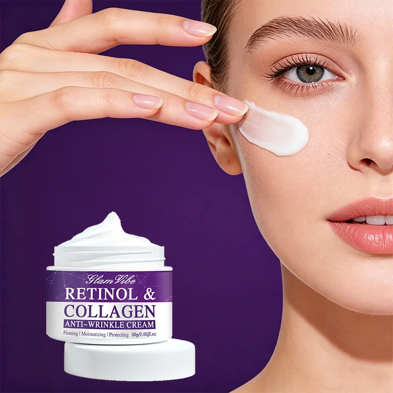 Anti-wrinkle cream provides nutrients to the skin, leaving facial skin smoother, more hydrated, and delicate.