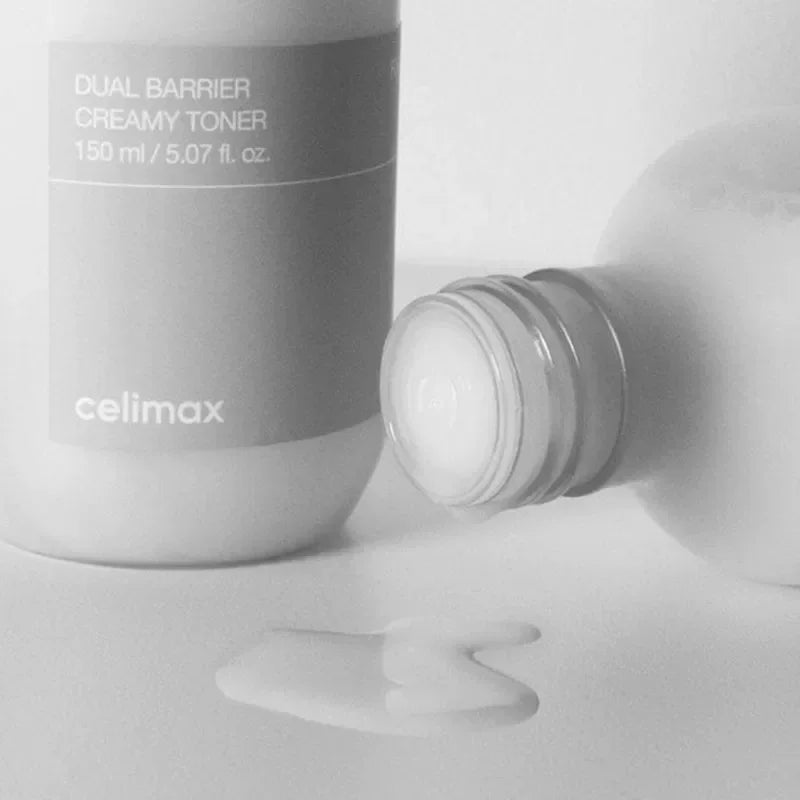 New Celimax Double Barrier Repair Cream 50ml Barrier-Soothing Toner 150ml Deep Moisturizing Refreshing Face Skin Care Products