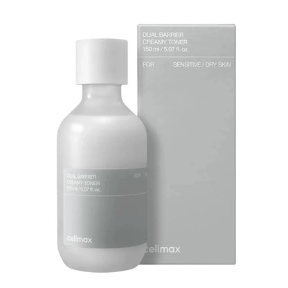 New Celimax Double Barrier Repair Cream 50ml Barrier-Soothing Toner 150ml Deep Moisturizing Refreshing Face Skin Care Products