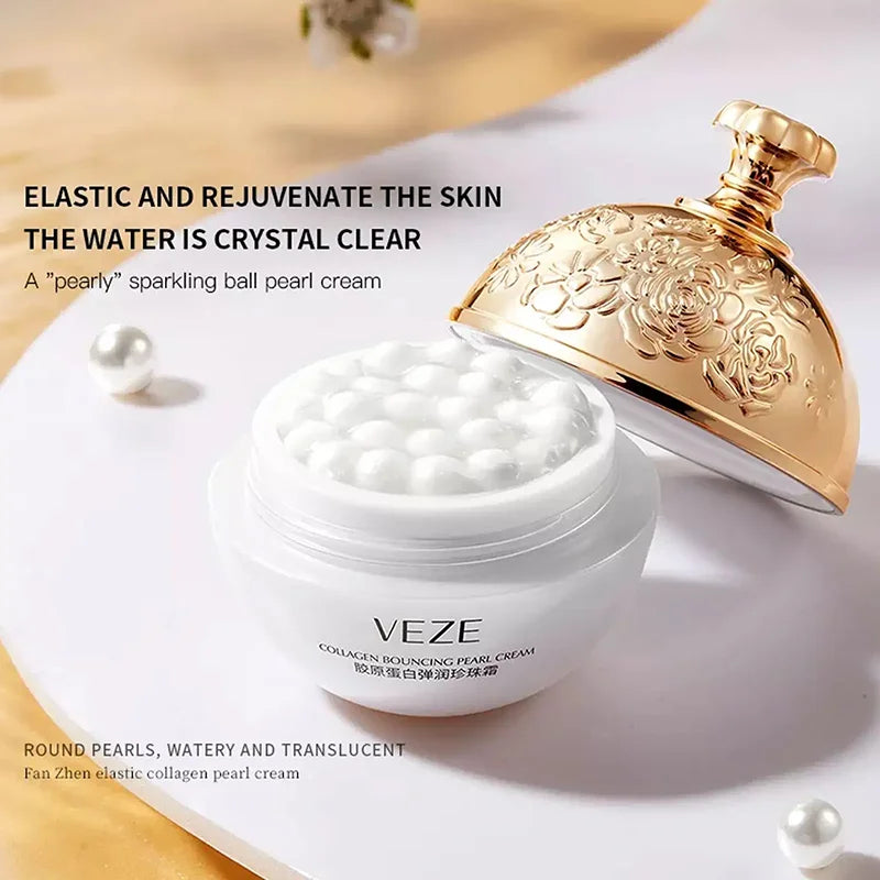 Anti-Wrinkle Face Cream Collagen Pearl Firming Lift Fade.