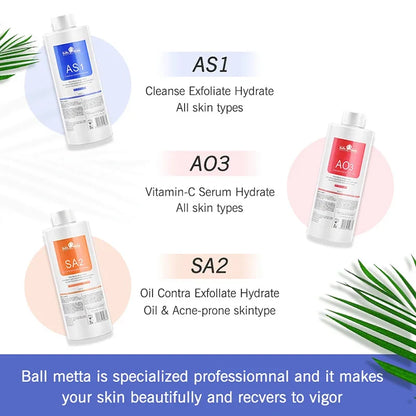 Facial Skincare Face Serum AS1 SA2 AO3 Aqua Peel Solution.