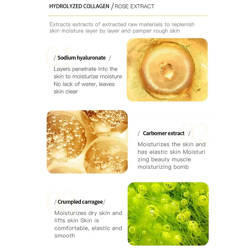 Anti-Wrinkle Face Cream Collagen Pearl Firming Lift Fade.