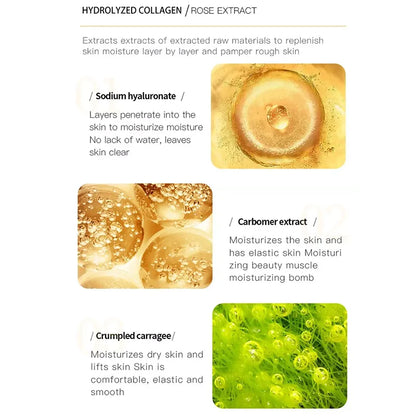 Anti-Wrinkle Face Cream Collagen Pearl Firming Lift Fade.
