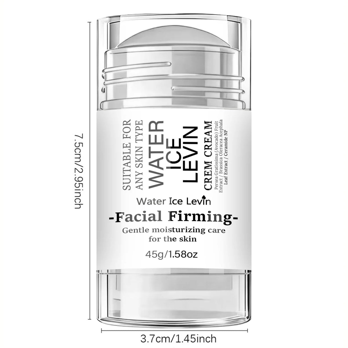 Facial Firming Cream Moisturizing Hydrating Smoothing Radiant Skin Care Suitable All Skin Types Gentle Daily Use 45g