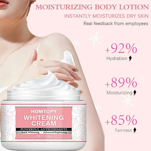 Body Moisturizing Cream Intimate Areas Underarm Knee Buttocks Private Bleach Remove Melanin Waterproof Brighten Nourish Cream