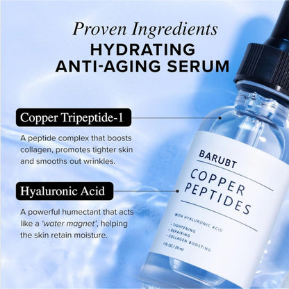 Copper Peptides Facial Serum Firming Plumping